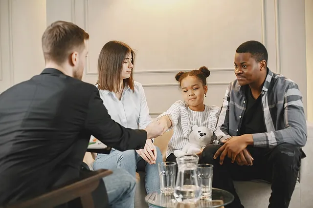 Child counselling and psychotherapy session